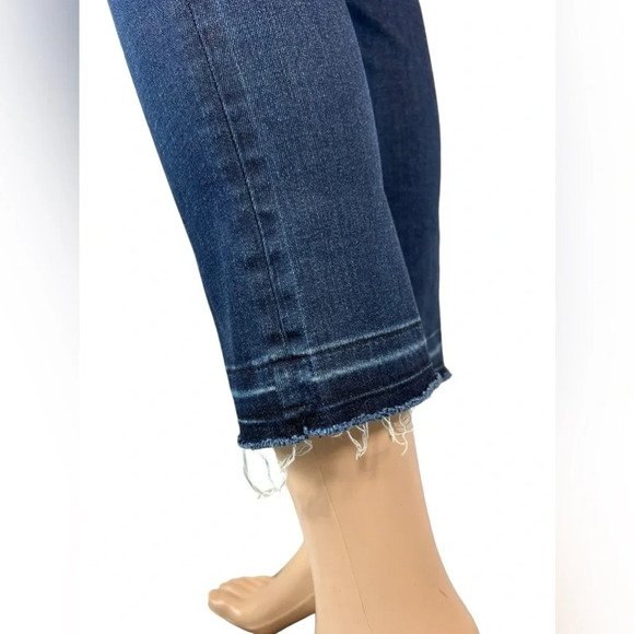 VERONICA BEARD Womens Jeans Carly “11 Kick Flare In Midnight Stretch Size 24 - Picture 7 of 14